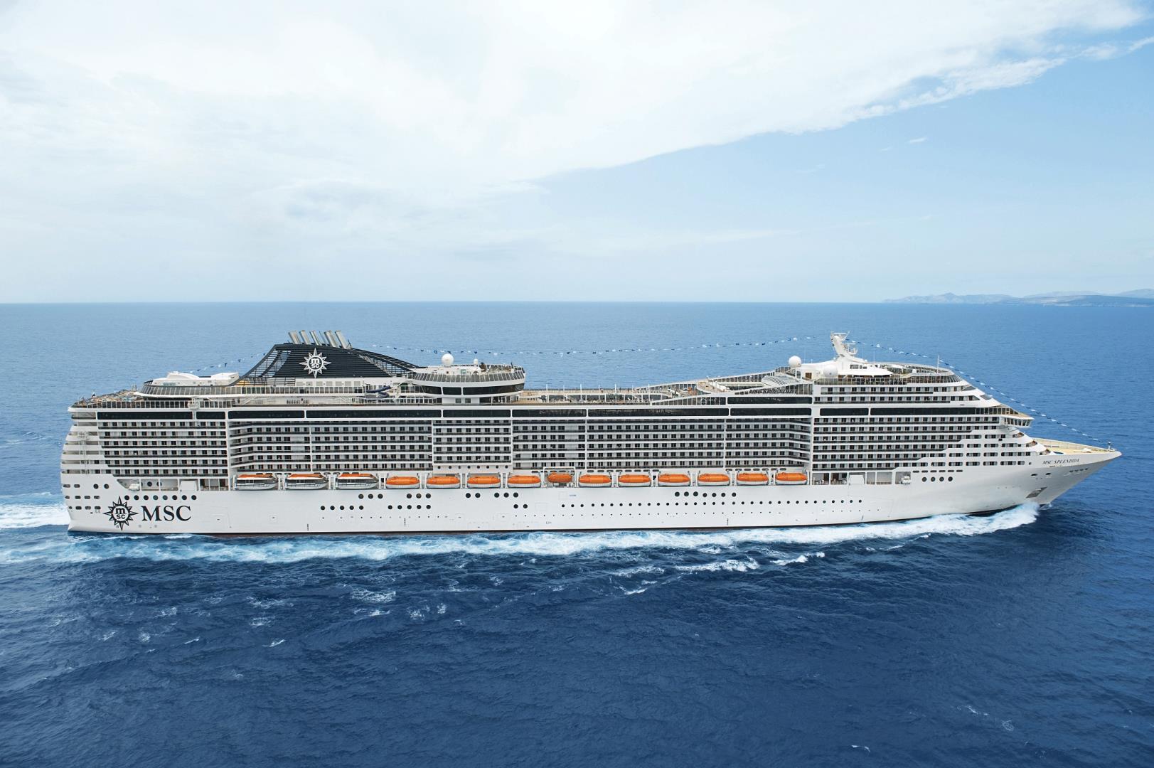 MSC Splendida on 05/11/2027