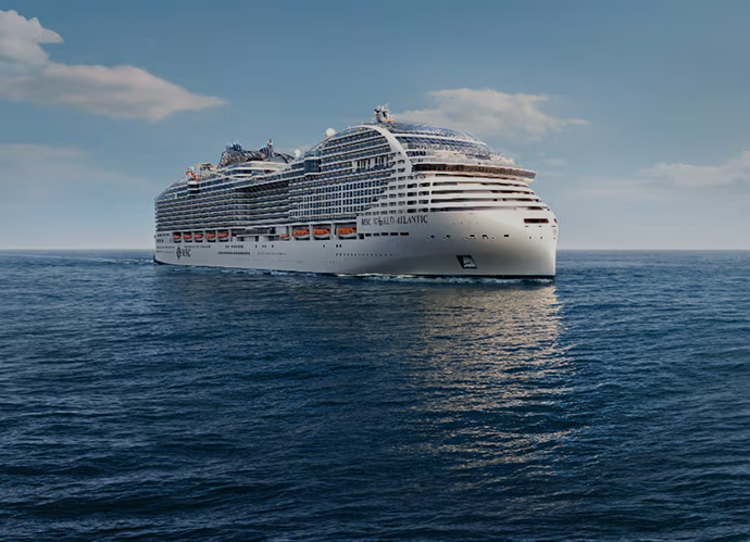 MSC World Atlantic on 11/03/2028