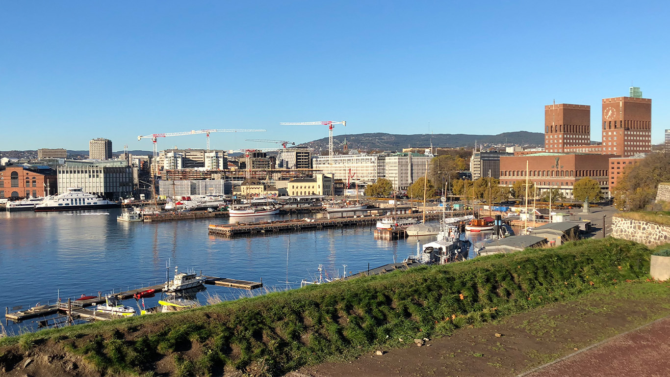 The Northern Lights of Norway by Sea