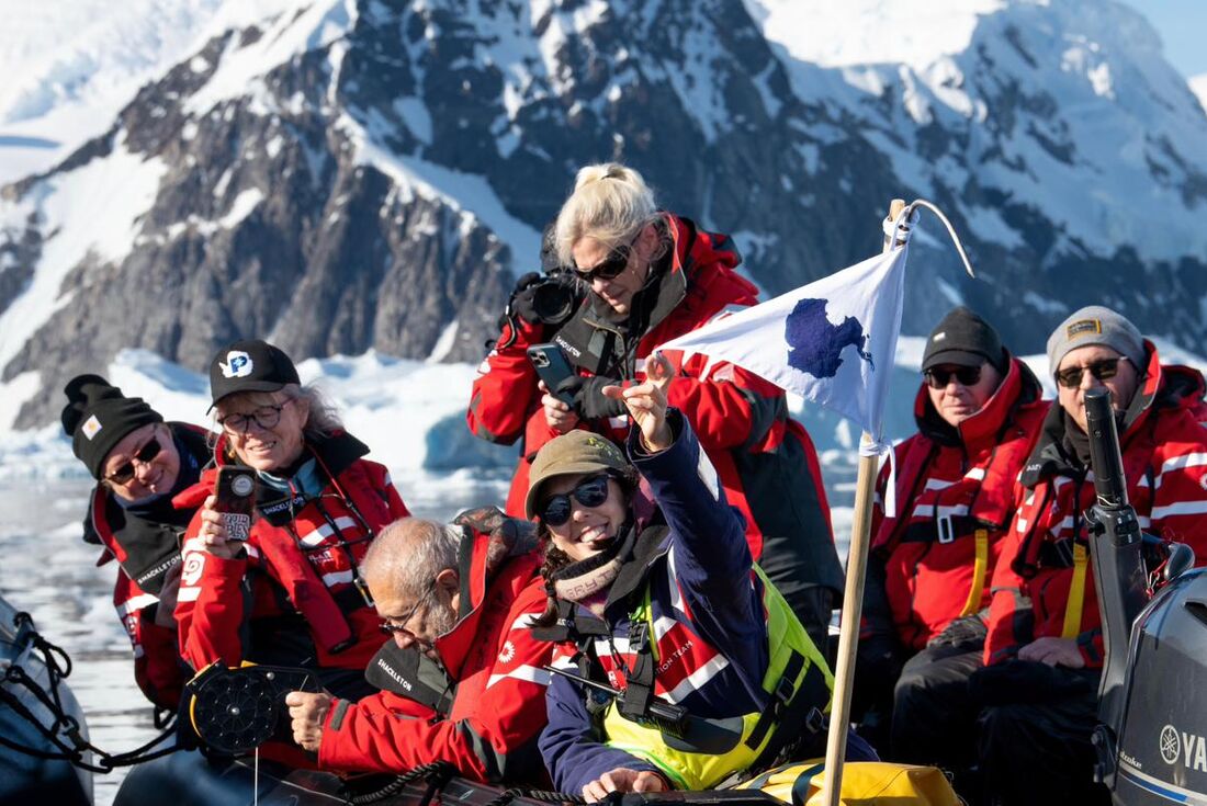 Celebrating New Year's in Antarctica (Ocean Albatros)