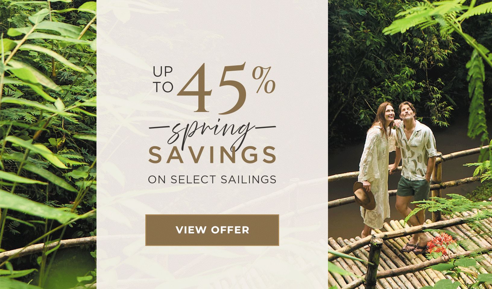 Up to 45% Spring Savings