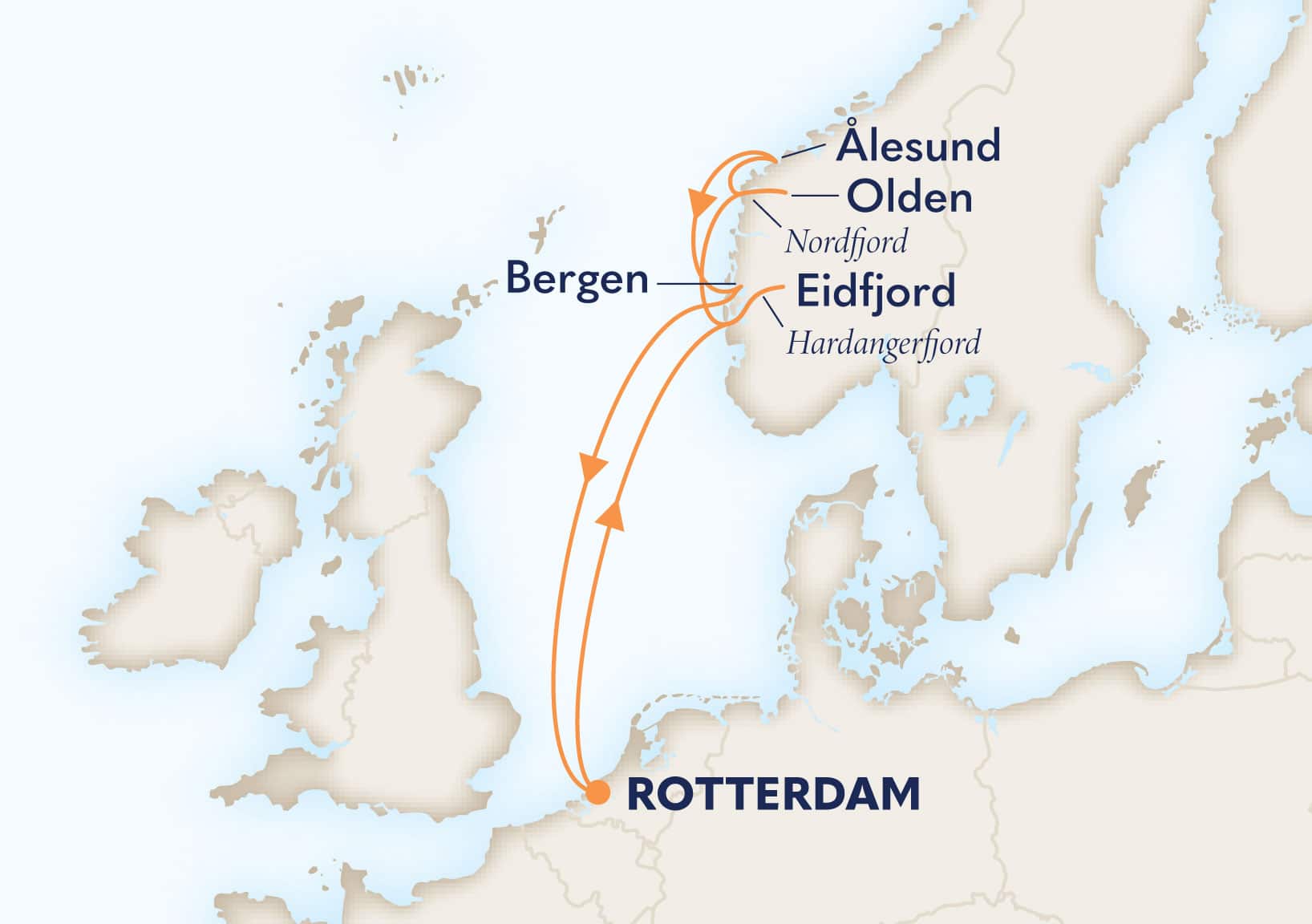 7-Day Norwegian Fjords With Nordfjord