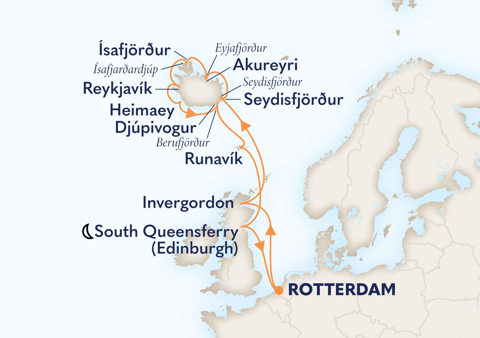 14-Day Icelandic Fjords With Scotland Collectors' Voyage