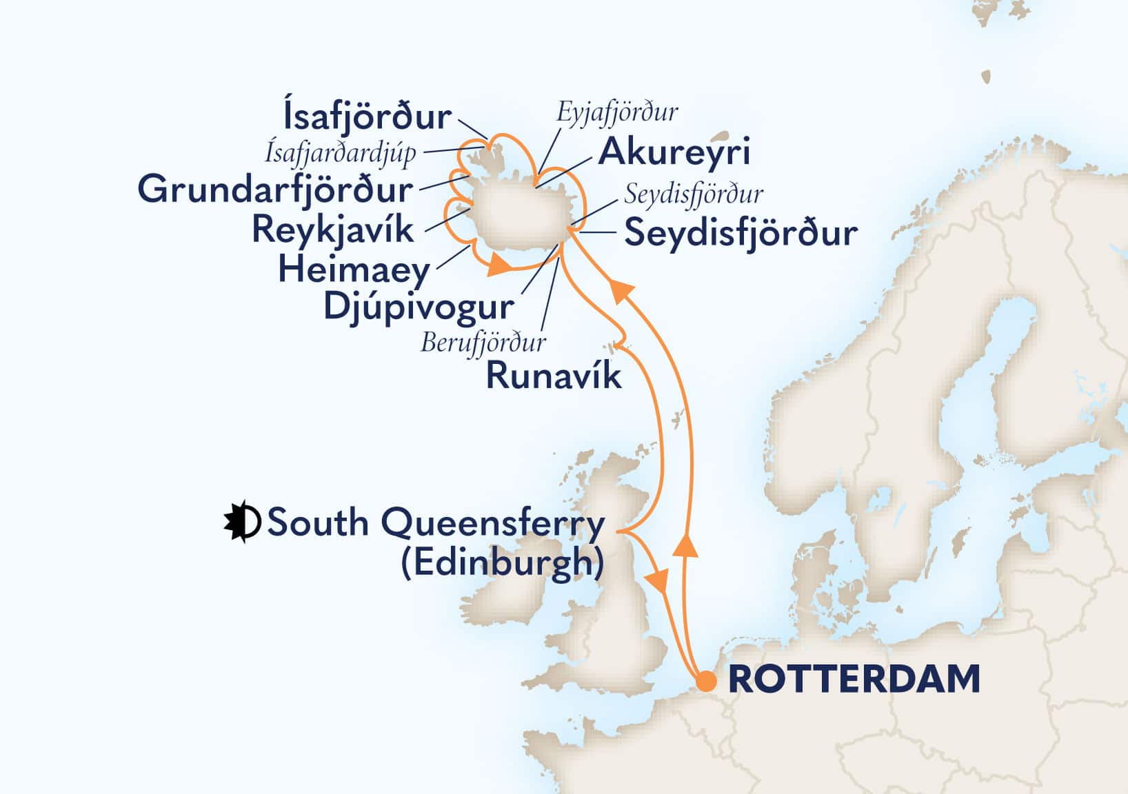 14-Day Icelandic Fjords With Scotland Collectors' Voyage