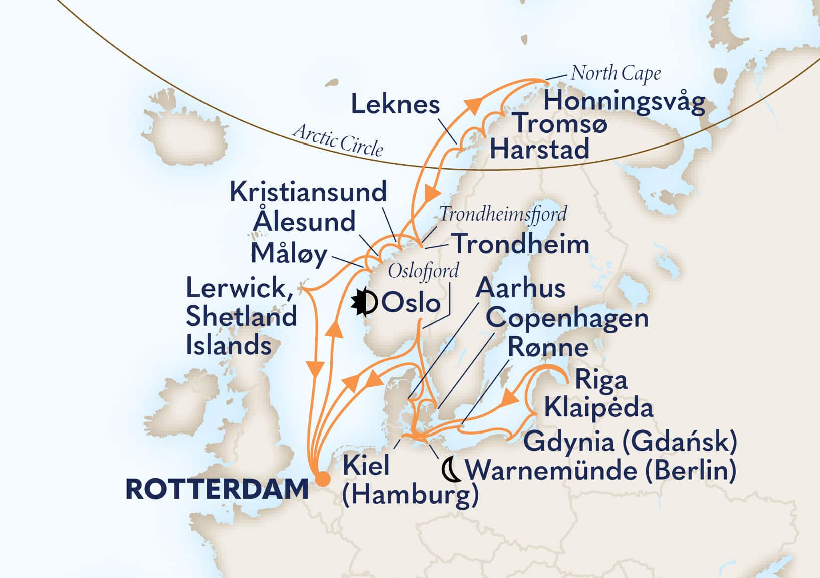 28-Day Arctic Circle & Oktoberfest Collectors' Voyage