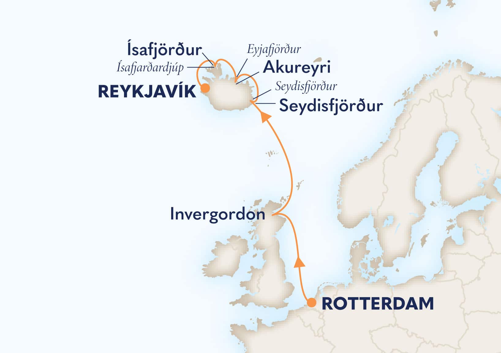 7-Day Icelandic Fjords & Scottish Highlands