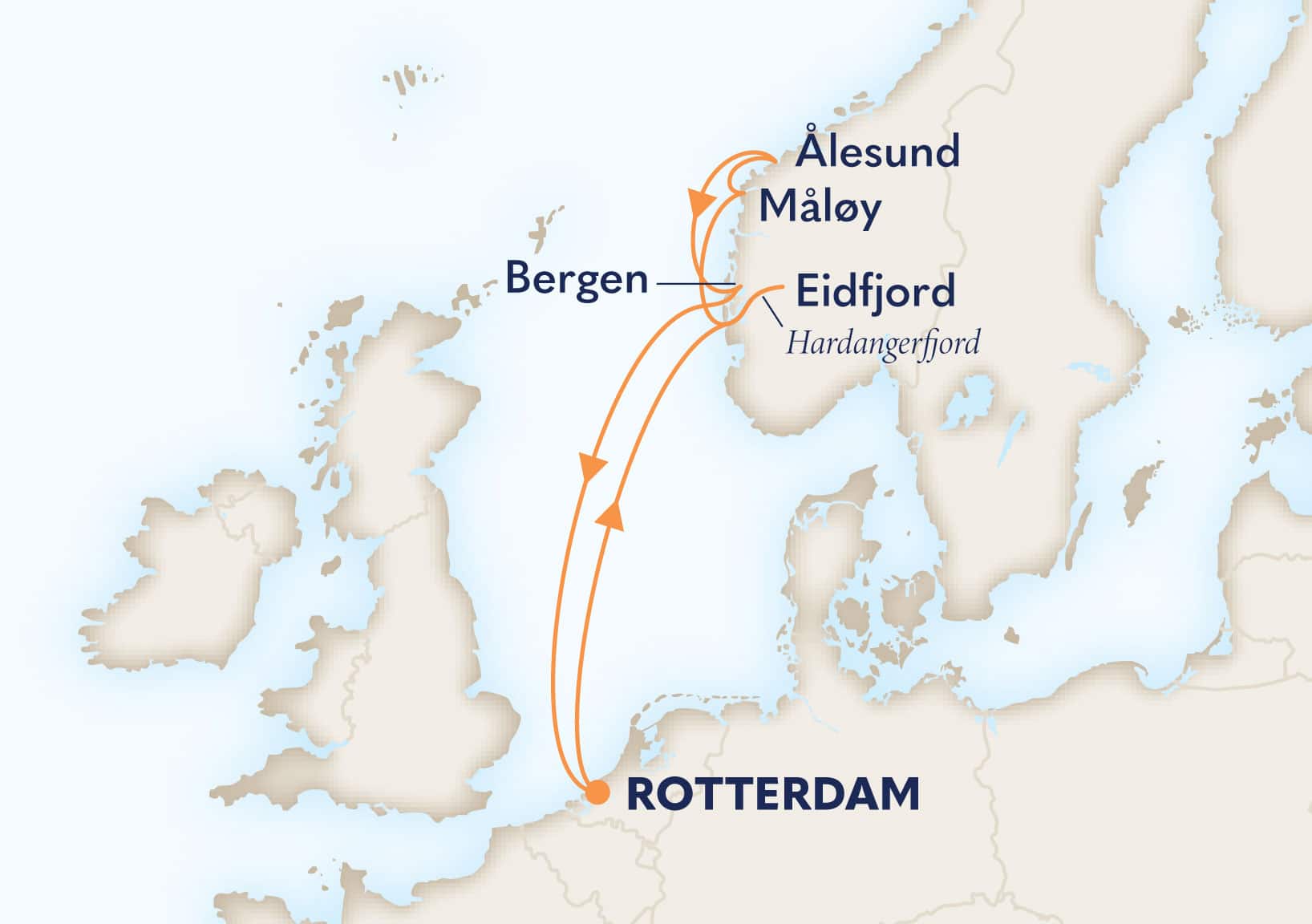 7-Day Norwegian Fjords & Hardangerfjord