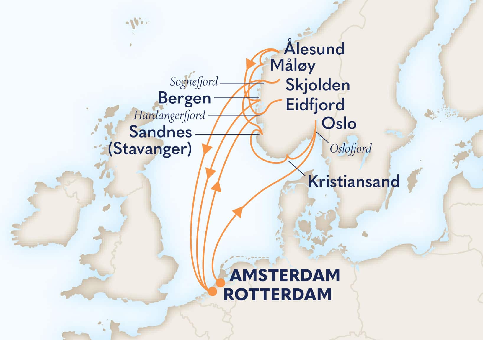 14-Day Norwegian Fjords & Oslofjord