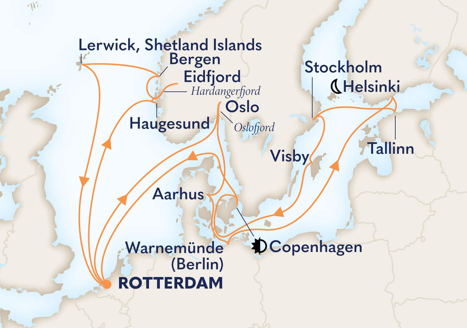 21-Day Scandinavian Fjords & Capitals