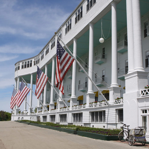 Scenic Great Lakes with Mackinac Island